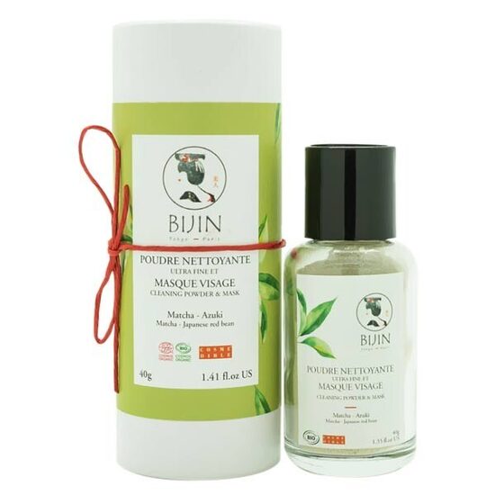 MATCHA cleansing powder and face mask